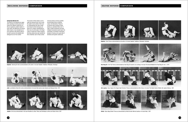 Sample pages from 'The Art of Ground Fighting'; one in a series of remarkable books that provide an in-depth look at the core concepts and techniques shared by a broad range of martial arts styles. Contains basics plus over 195 practical skills including chokes, joint locks, pins, ground kicks, sacrifice techniques, escapes, and counters from seated, reclining, and kneeling positions.