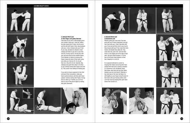 Sample pages from 'The Art of Holding'; one in a series of remarkable books that provide an in-depth look at the core concepts and techniques shared by a broad range of martial arts styles. Contains over 155 practical holds including joint locks, chokes, nerve holds, takedowns, pins, advanced combinations, and counterholds.