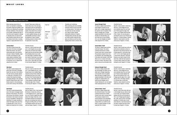 Sample pages from 'The Art of Holding'; one in a series of remarkable books that provide an in-depth look at the core concepts and techniques shared by a broad range of martial arts styles. Contains over 155 practical holds including joint locks, chokes, nerve holds, takedowns, pins, advanced combinations, and counterholds.