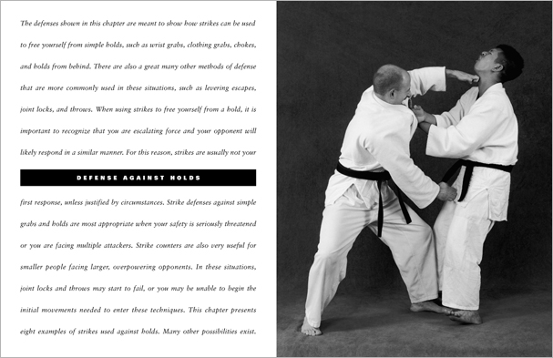 Sample pages from 'The Art of Striking'; one in a series of remarkable books that provide an in-depth look at the core concepts and techniques shared by a broad range of martial arts styles. Contains over 400 practical strikes including arm strikes, kicks, head butts, blocking and avoiding skills, combinations, and counters.