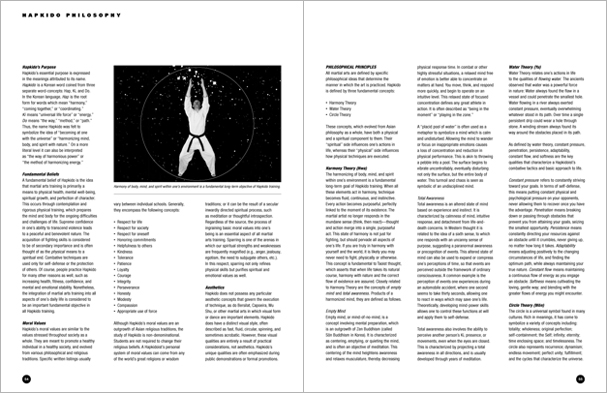 Sample pages from 'Hapkido', the most comprehensive book ever written on a single martial art; 1136 pages, 9000 photos, 2000 martial techniques.