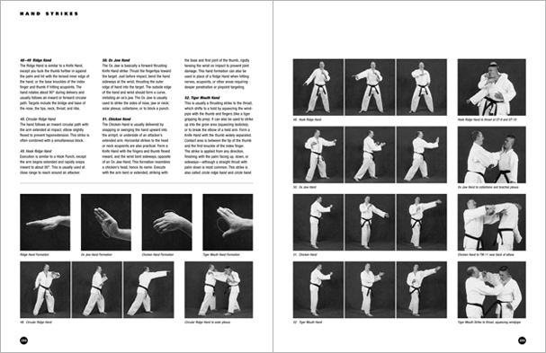 Sample pages from 'Hapkido', the most comprehensive book ever written on a single martial art; 1136 pages, 9000 photos, 2000 martial techniques.