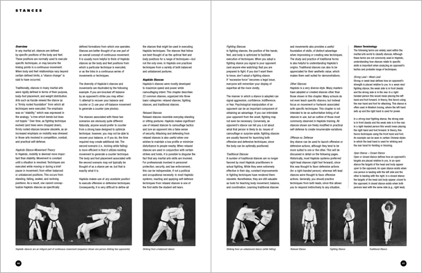 Sample pages from 'Hapkido: An Introduction to the Art of Self-Defense', the first introductory text to provide a concise overview of Hapkido in its entirety, with essential material for novices.