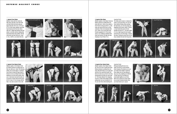 Sample pages from 'Hapkido: An Introduction to the Art of Self-Defense', the first introductory text to provide a concise overview of Hapkido in its entirety, with essential material for novices.