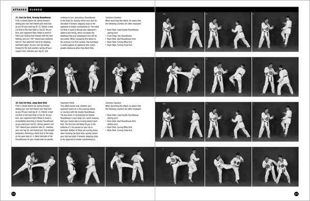 Sample pages from 'Taekwondo', the most comprehensive book ever written on the world's most popular martial art; 896 pages, 8600 photos, Traditional and Olympic-Style.