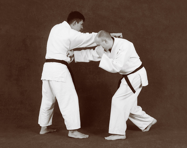 Hapkido photos of Master Marc Tedeschi performing Hapkido techniques