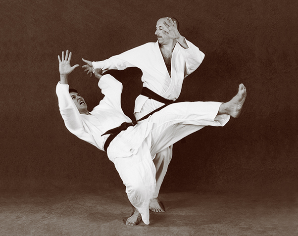 Hapkido photos of Master Marc Tedeschi performing Hapkido techniques