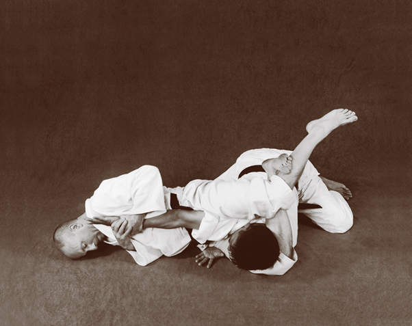 Hapkido photos of Master Marc Tedeschi performing Hapkido techniques