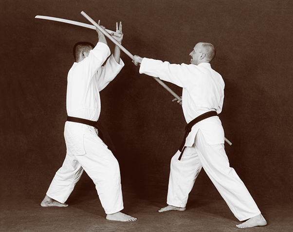 Hapkido photos of Master Marc Tedeschi performing Hapkido techniques